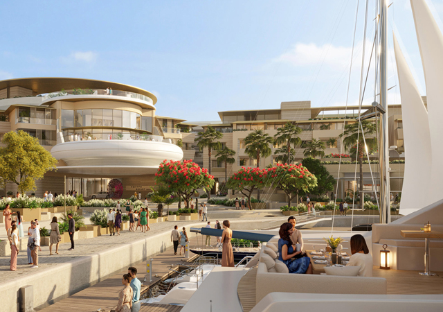 Equinox Resort AMAALA, designed by Foster + Partners, has been curated to ensure complete connectivity to the surrounding area at the AMAALA Marina Village.